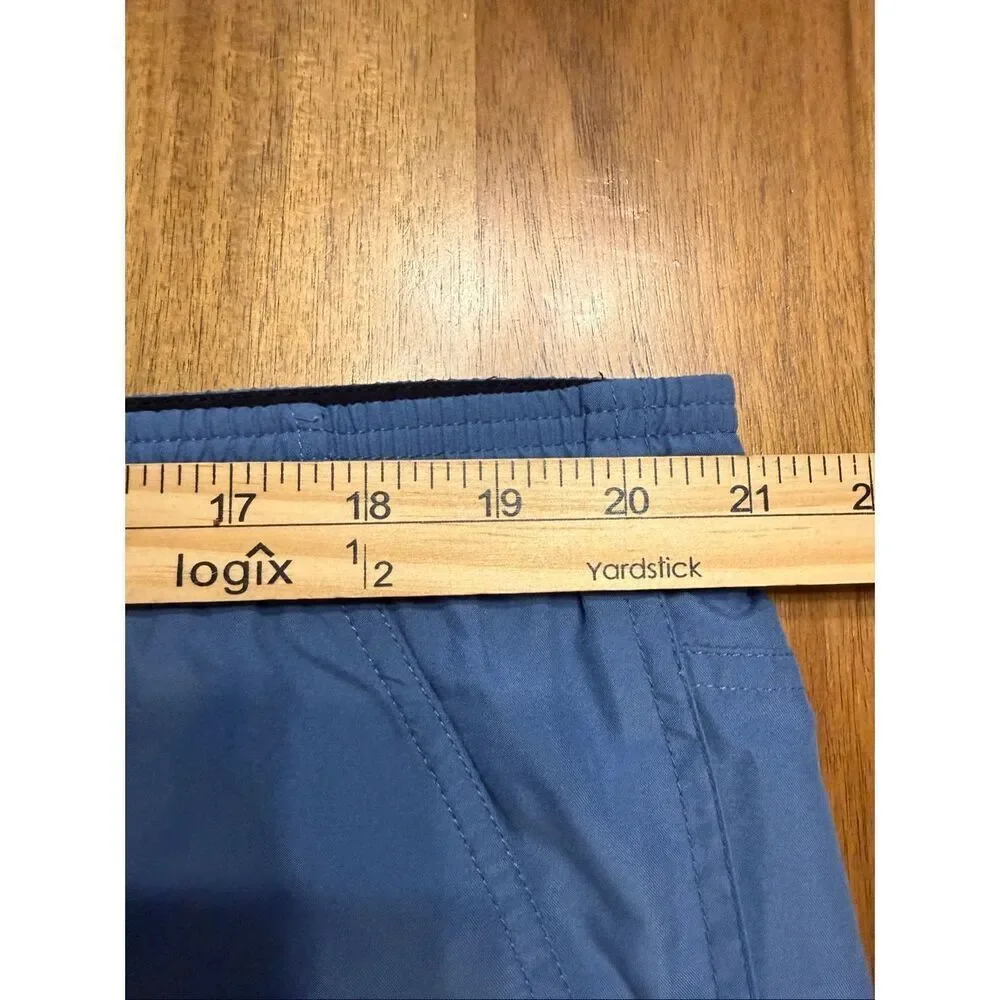 Speedo Swim Shorts Mens Size Large Blue Drawcord Mesh Lined